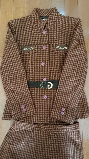 빈티지 구제 의류 ) 여성용 셋업