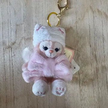 홍콩 디즈니 겨울 한정판 리본 리나벨 봉제 인형 키체인