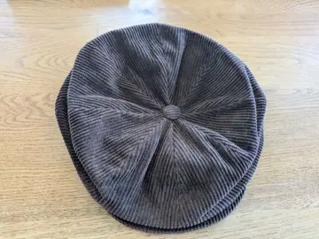 Hanna Hats 헌팅 모자 브라운 (코듀로이)