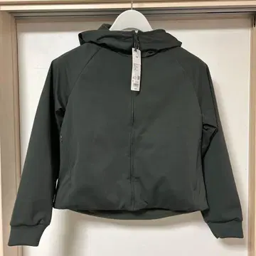 유니클로 윈드프루프 플리스 리버서블 풀 집업 후드티