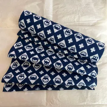 유카타 옷감 어린이 곰 토끼 쇼와 레트로