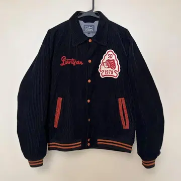 스튜디오 다치산 코듀로이 바시티 자켓