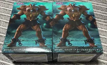 유희왕 봉인된 엑조디아 케이블 홀더 피규어 2점