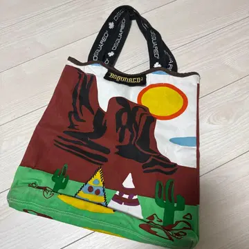 DSQUARED2 컬러풀 토트백