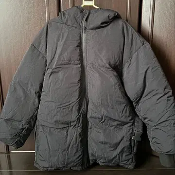 duei 허리 벨트 부착 충전솜 코트/후드 부착 충전솜 자켓