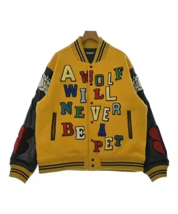 UNDER COVER 바시티 자켓 남성용