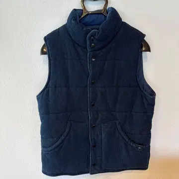 DENHAM 네이비 다운 베스트