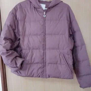 페루 Feroux 초콜릿 브라운 다운 코트