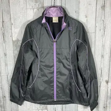 Mizuno 여성용 S 골프웨어 자켓 블랙/퍼플