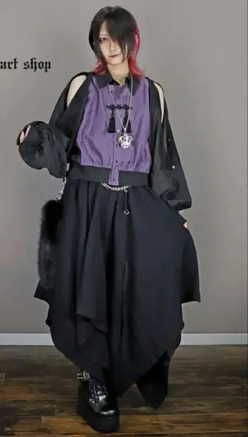 [ GOTH CHINA ] 비침 시어