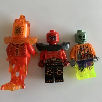 닌자고 넥스트 나이츠 레고 미니 피규어 3체 세트