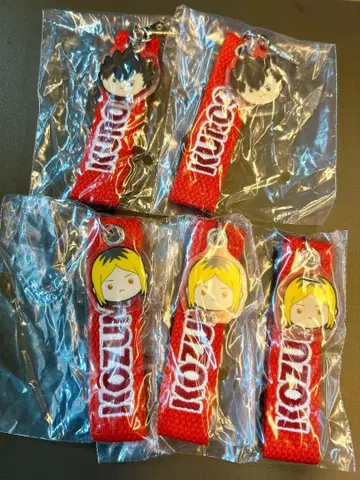 하이큐 아크릴 참 포함 자수 네임택 네코마