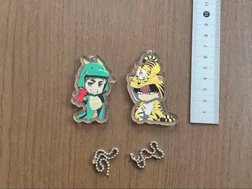 진격의 거인 프린세스 카페 십이지 아크릴 키링 엘빈 리바이