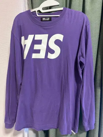GOD SELECTION XXX 보라색 긴팔 티셔츠 M