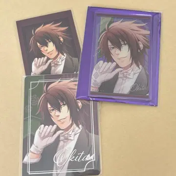오토메이트 오토후유 박앵귀 아크릴 카드 파르카 포토 카드 오키타 소지