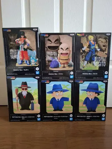 드래곤볼 SOFVIMATES 수트 스타일 History Box