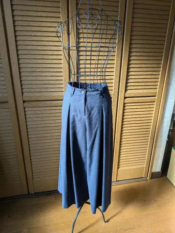 와이드 크롭 팬츠