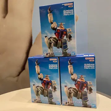 기동전사 건담 RX-78F00/E 피규어 3점 오사카 만박