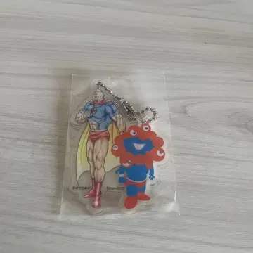 근육맨 & 미야쿠미야쿠 아크릴 키링 2개 세트