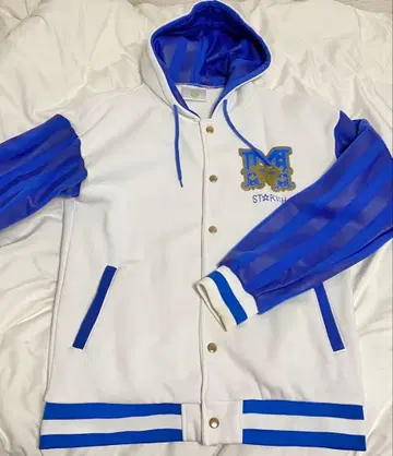 우타프리 히지리카와 마사토 아이돌 블루종 후드티 ASS SSS