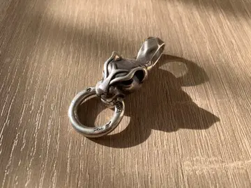 Bill Wall Leather Large Panther Pendant