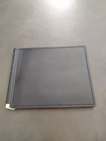 GANZO 가죽 머니클립 블랙