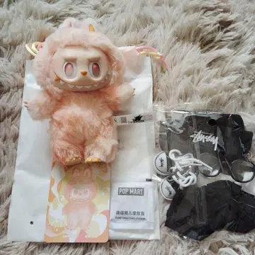 Labubu 라부부 17cm 봉제 인형 의류 5세트 HAPPINESS