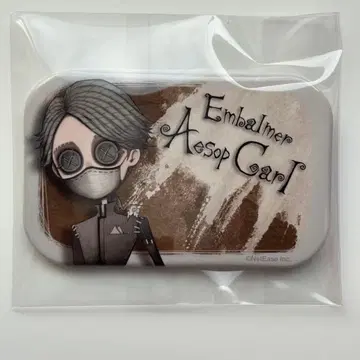 제5인격 dark x pop 납관사 이솝 스퀘어 캔뱃지