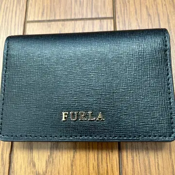 FURLA 블랙 명함지갑