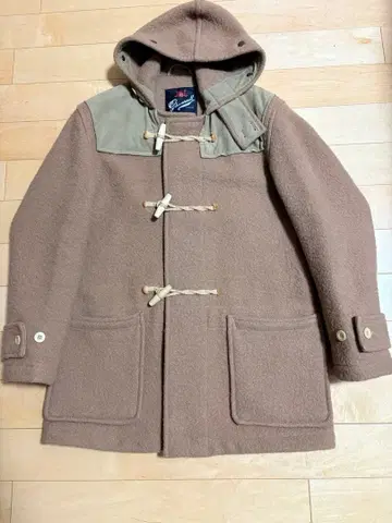 Gloverall 브라운 더플 코트 클락스