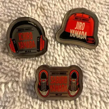 Buster Bros!!! 히프노시스 마이크 랜덤 핀 배지