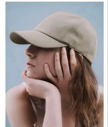 IRIS47 fog cap 베이지 야구 모자 조정 가능