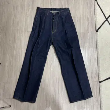 SUBLATIONS 2TUCK WIDE DENIM PANTS size2