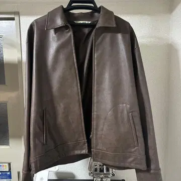 backers 가죽 자켓 구제 의류