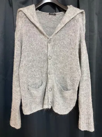 MILKBOY 세일러 카라 니트 가디건 그레이 밀크보이