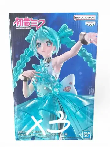 하츠네 미쿠 BANPRESTO EVOLVE 피규어 3개 세트