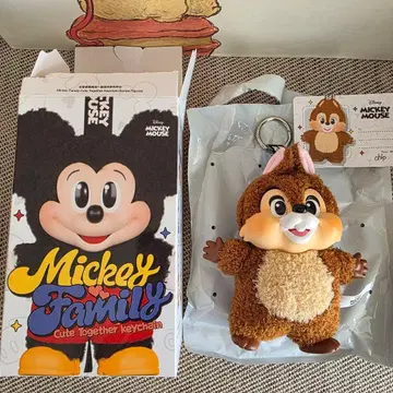 [미사용 새상품] POPMART 미키 패밀리 칩