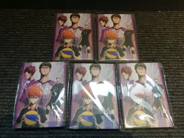 하이큐!! happy 복권 G상 엽서북 5개