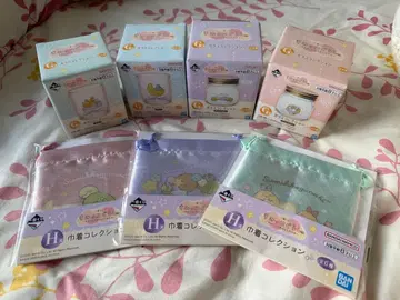 제일복권 스미코구라시 G상 H상 묶음 판매 유리 컬렉션 복조리 컬렉션