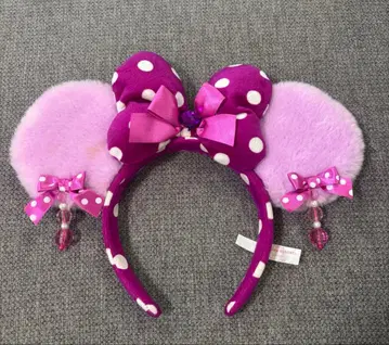 디즈니 귀찌 머리띠 보라색