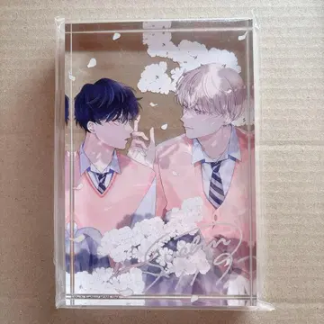 엉망진창 키스 아크릴 블록