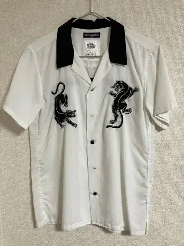 rude gallery 우가타 신이치 콜라보 볼링 셔츠 L 사이즈