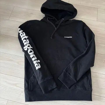 patagonia 블랙 후드 부착 후드티