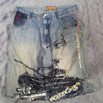 welcome to the hood. 데님 숏팬츠 ARIVIE