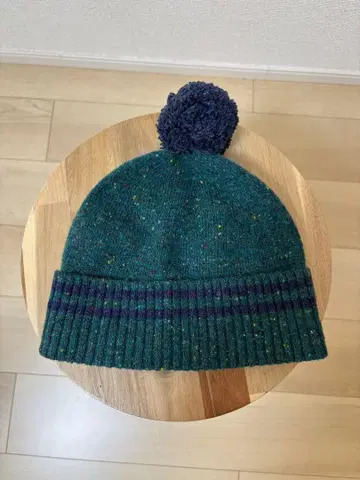 Brooks Brothers pompom 니트 모자
