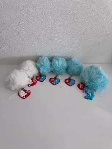 [미사용품] 케어베어 키링 묶음 판매