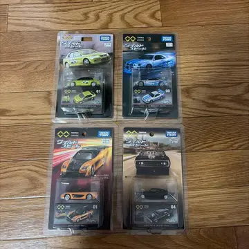 토미카 unlimited 와일드 스피드 4개 세트