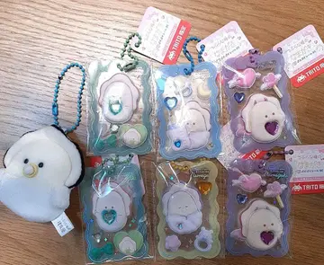 동글동글 눈망울의 생굴 미니 푹신푹신 씰 BC+마스코트