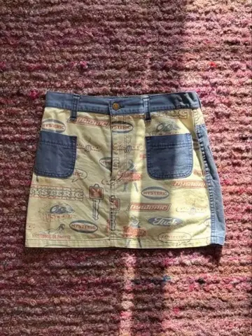 Hysteric Glamour 초기 택 미니 스커트