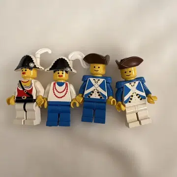 레고 미니 피규어 남해의 용사 4체